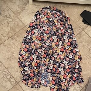 Altar'd State Floral Maxi Skirt - Multicolor